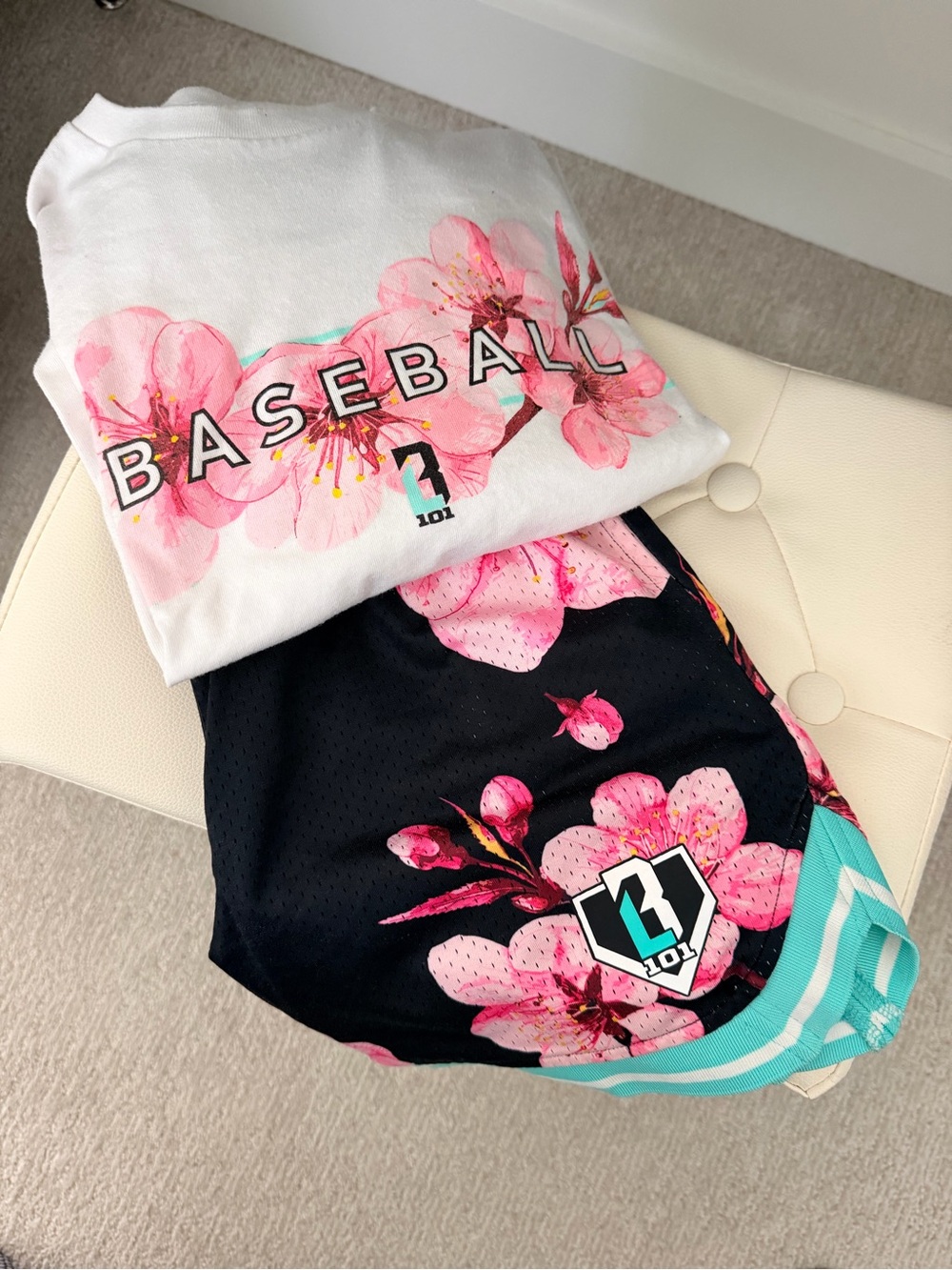 Baseball 101 Cherry Blossom Set